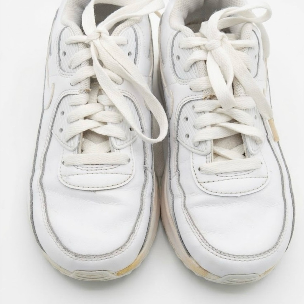 Nike White Leather Kids' Sneakers
